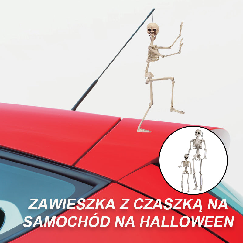 Zawieszka Z Czaszką Na Samochód Na Halloween