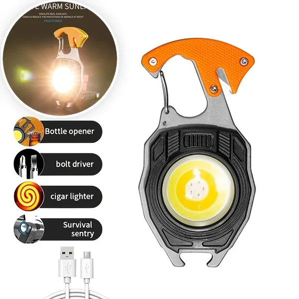 💡2023 New Arrival Upgrade 8 in 1 Multifunctional Portable Emergency Light