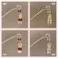 Retro Tassel Luminous Lantern Hairpin