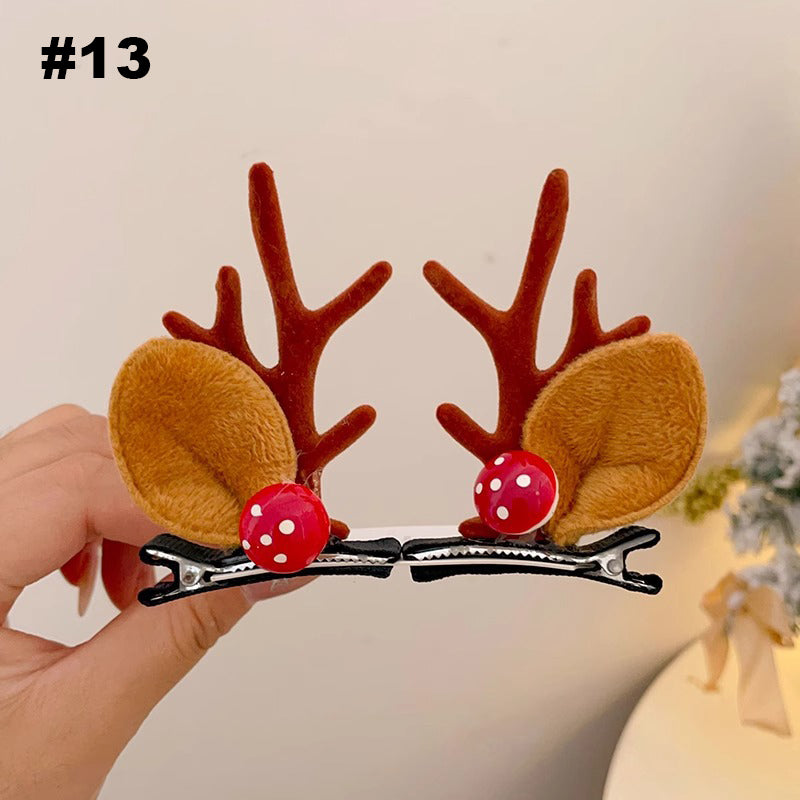 Christmas Antler Hair Clip