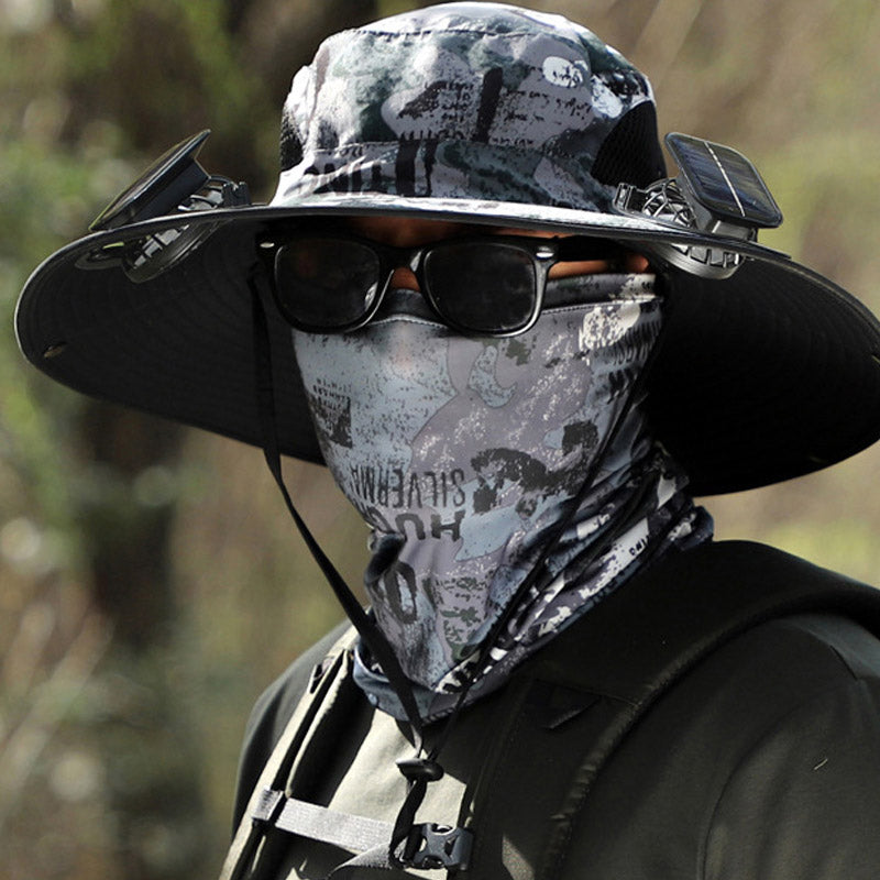 Solar Fan Hat