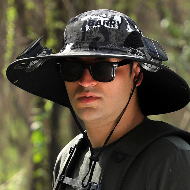 Solar Fan Hat
