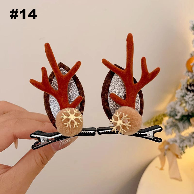 Christmas Antler Hair Clip