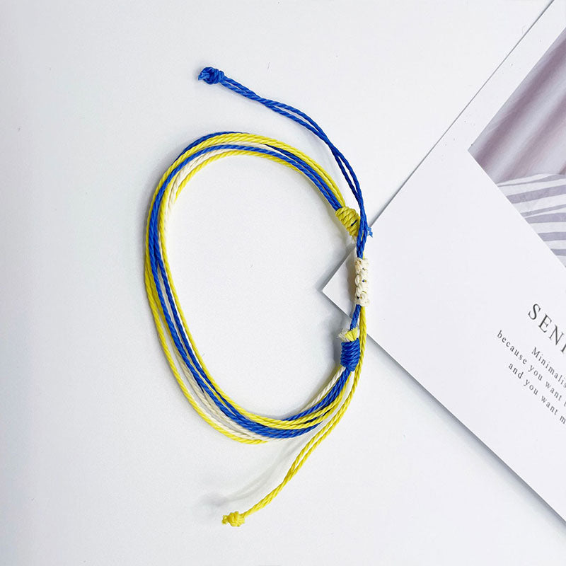 Wax Thread Handwoven Bracelet