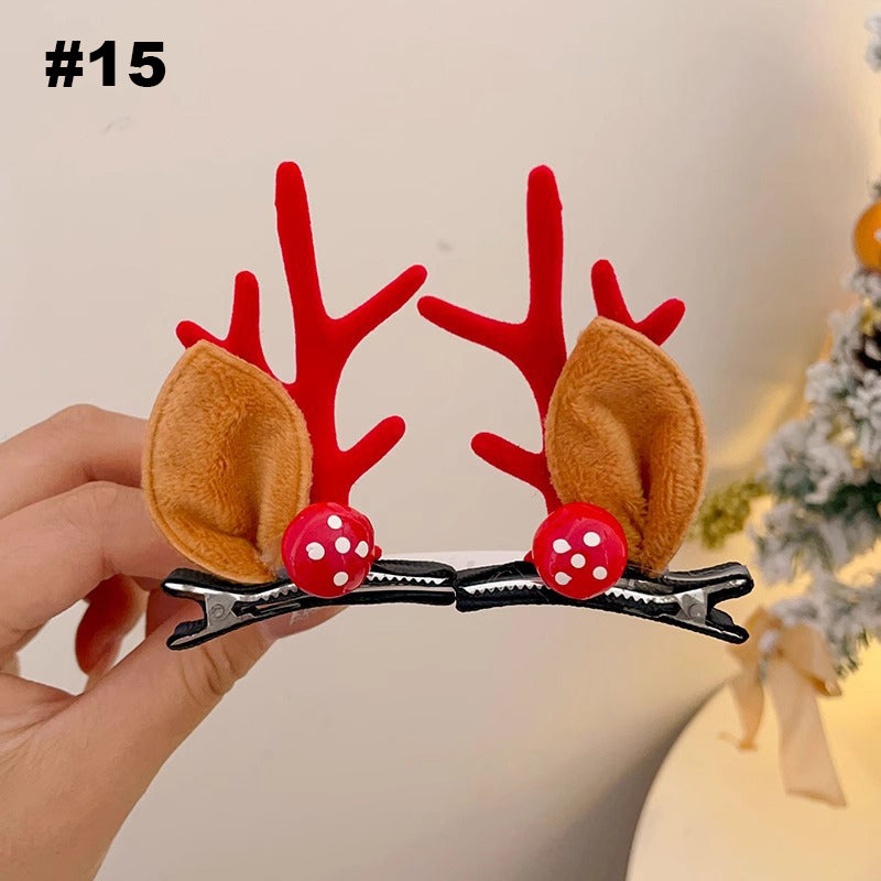 Christmas Antler Hair Clip