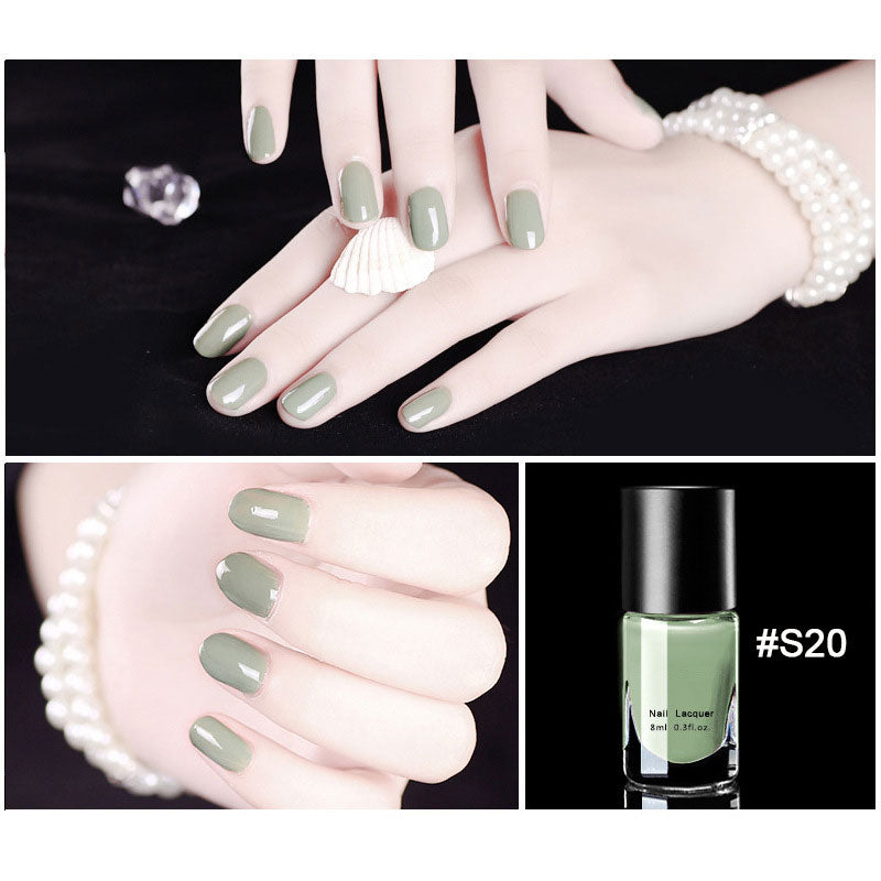 Ny Avtagbar Vannbasert Neglelakk/Removable water-based nail polish