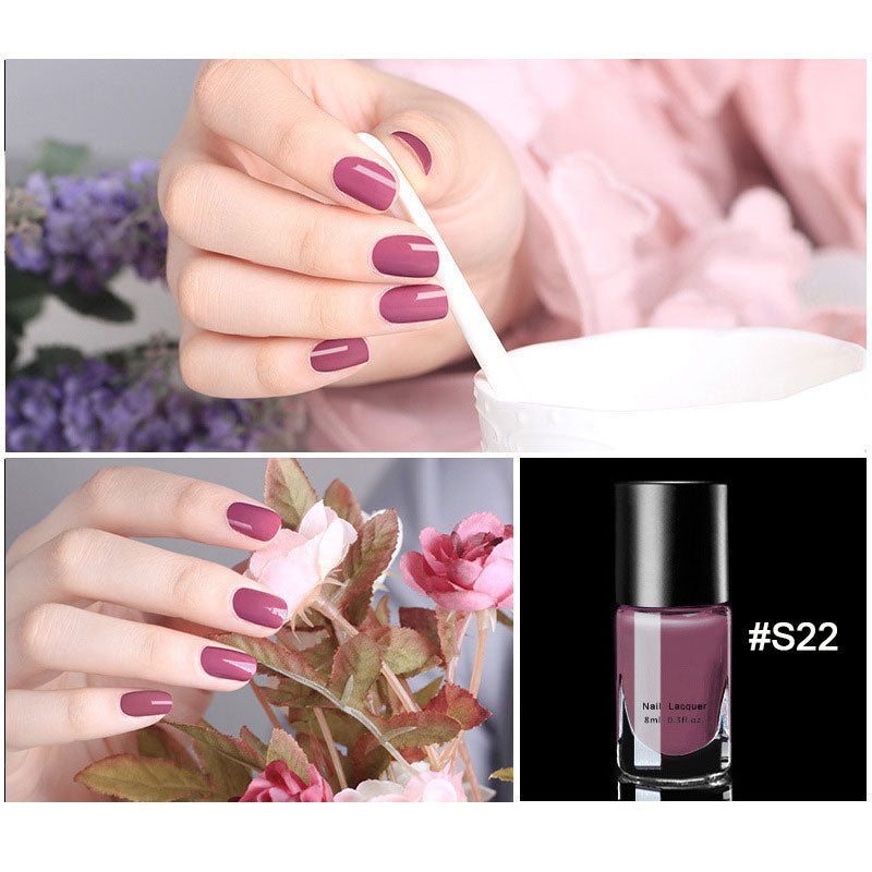 Ny Avtagbar Vannbasert Neglelakk/Removable water-based nail polish
