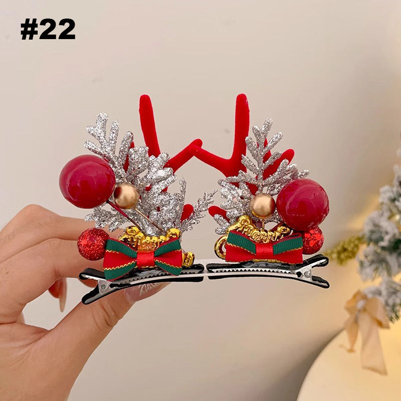 Christmas Antler Hair Clip