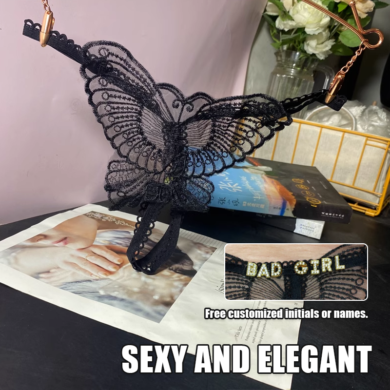 Custom Butterfly Bling Panties