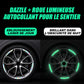 Autocollants Réfléchissants Pour Roues De Voiture/Car wheel hub laser sticker