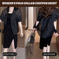 Women's Polo Collar Chiffon Shirt