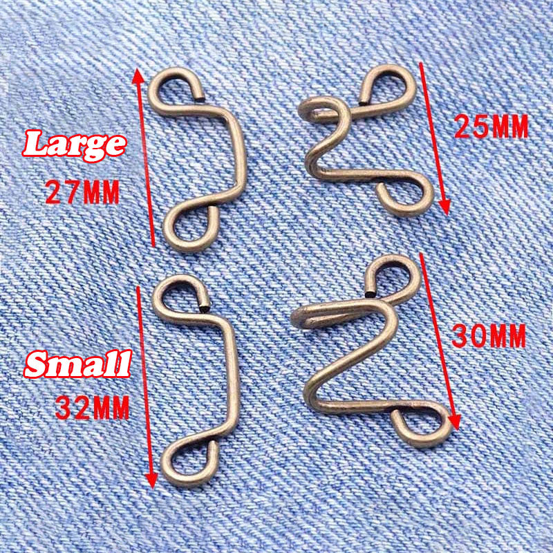 Removable And Adjustable Waist Buttons Without Nails（2pcs）