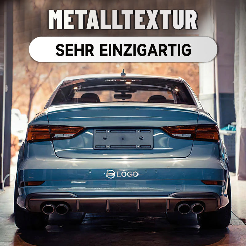 Autoaufkleber aus Metall/Metal car stickers