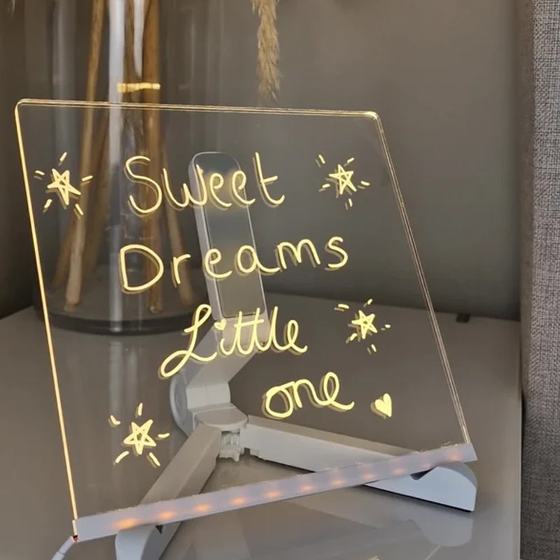 ✨LED Notiztafel mit Farben🎨/✨LED Color Note Board🎨