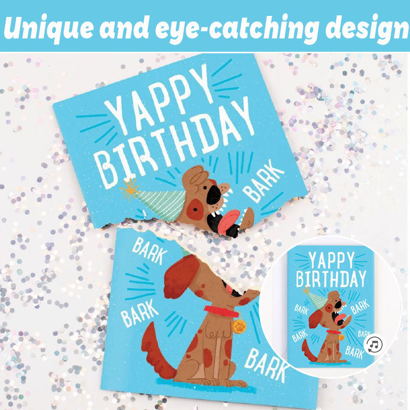 Talking Puppy Greeting Card（2 pcs）