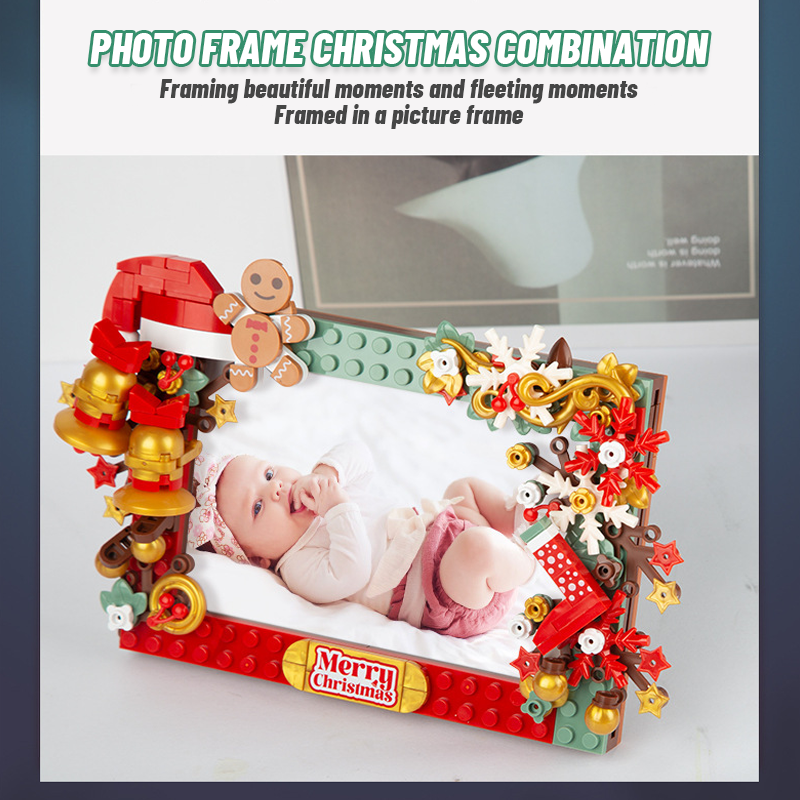 Christmas Building Blocks Desktop Ornaments