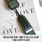 Magnetic Silicone Leather Wrist Strap