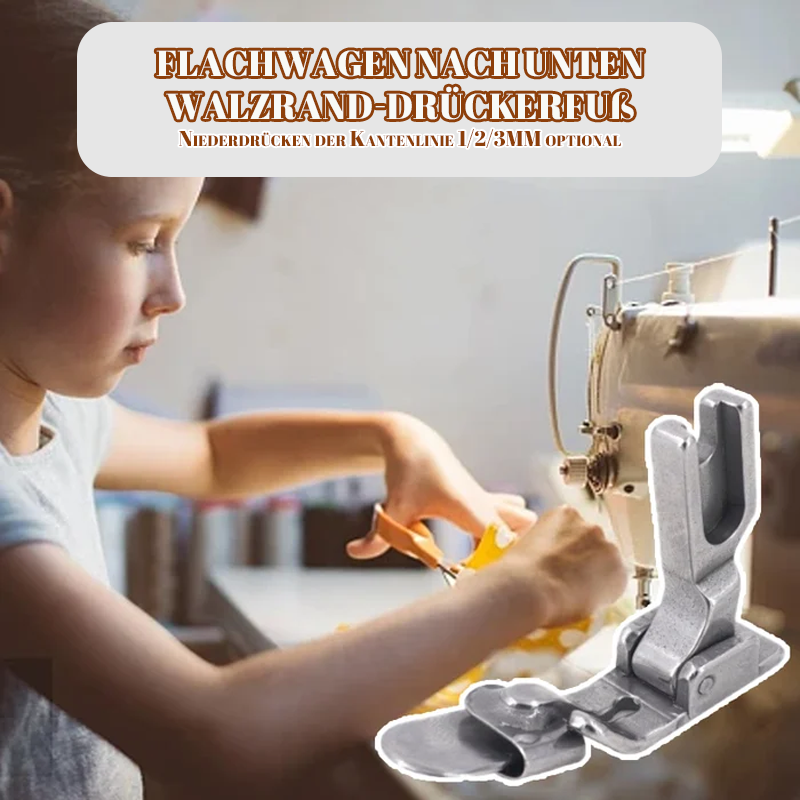 🔥Weihnachtsaktion – Nahtfalt-Nähfuß/Seam folding foot