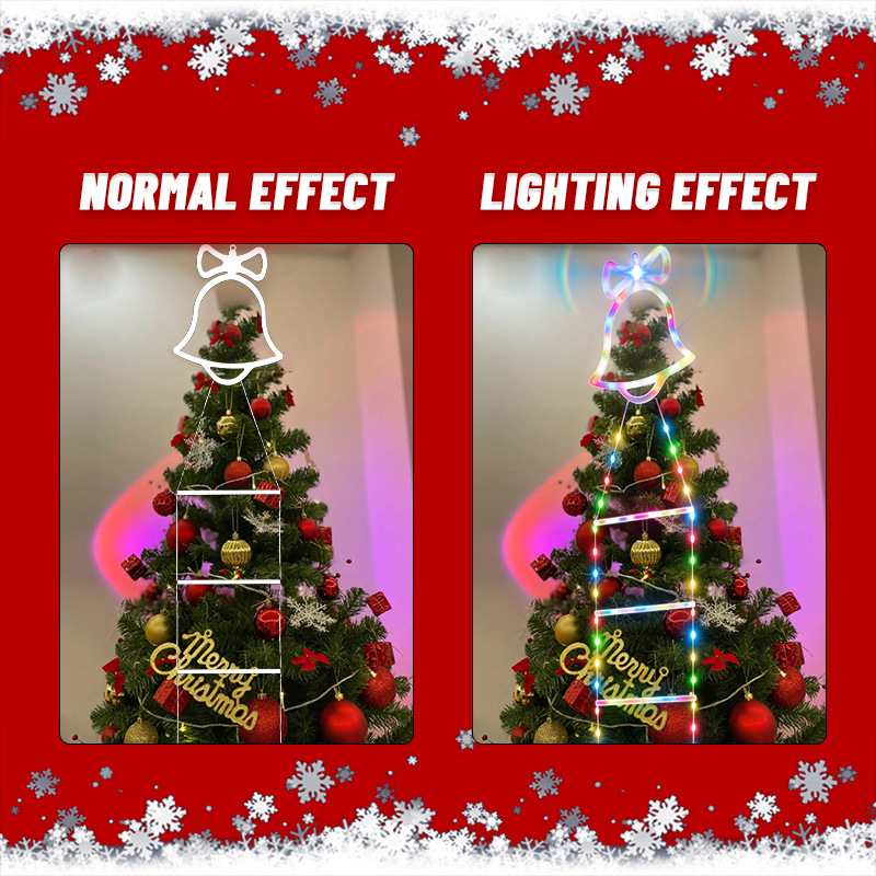 LED Santa Claus Doll Stair Light