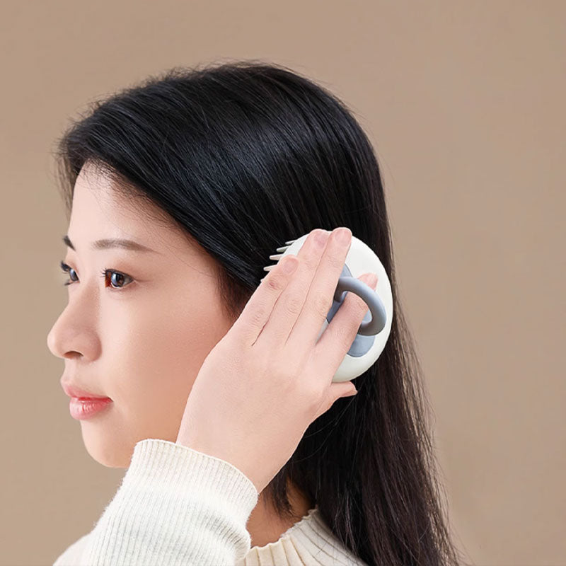 Silicone Shampoo Brush Massage Comb