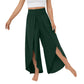 High Waisted Split Wide Leg Quick Dry Casual Pants