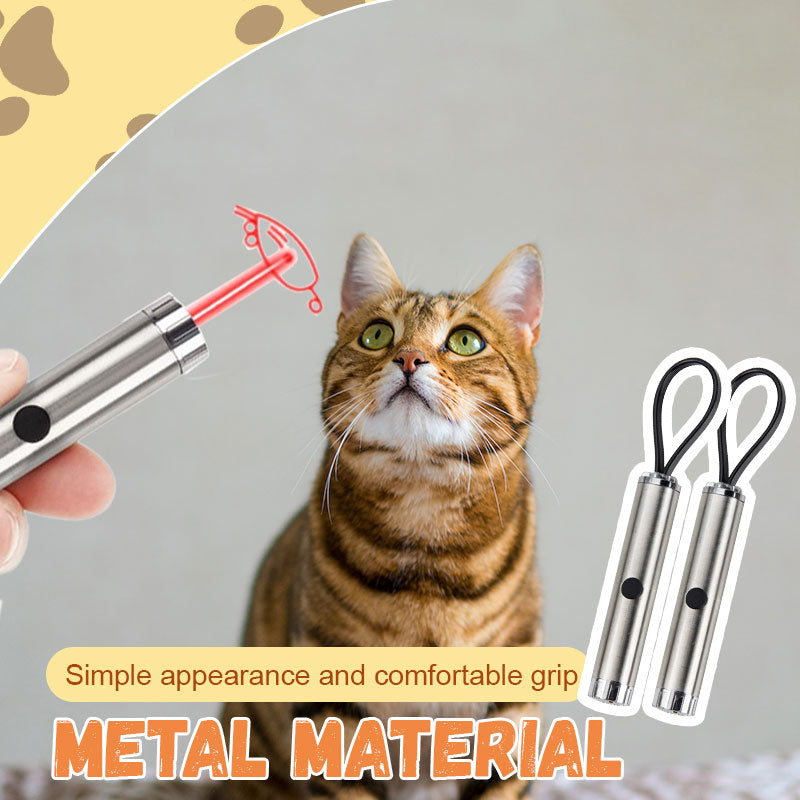 Electronic Laser Pattern Laser Cat Teasing Wand