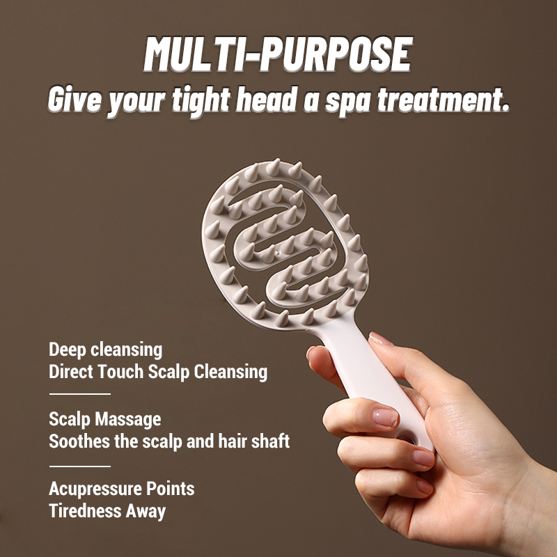 Wet And Dry Use Hollow Massage Comb