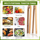 Bamboo Toaster Tongs