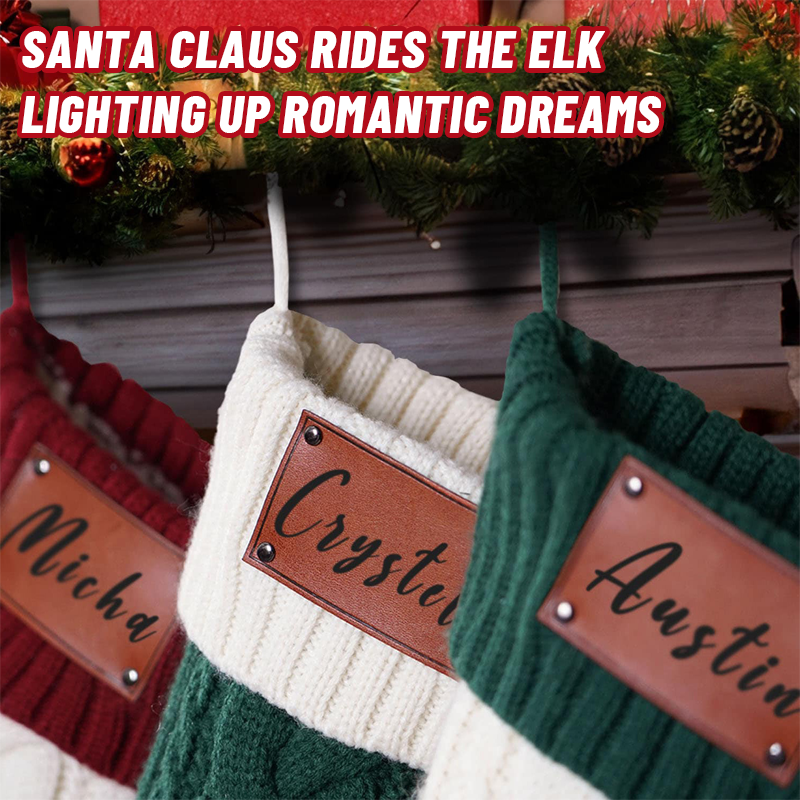 Personalized Christmas Stockings With Engraved Name