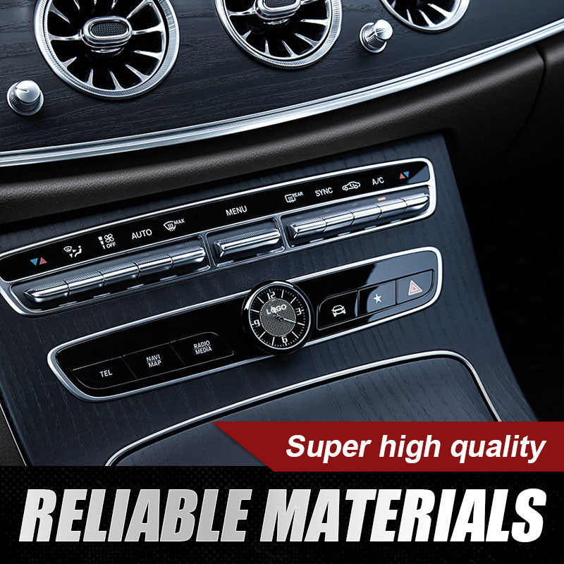 Car Clock Ornament Sticker