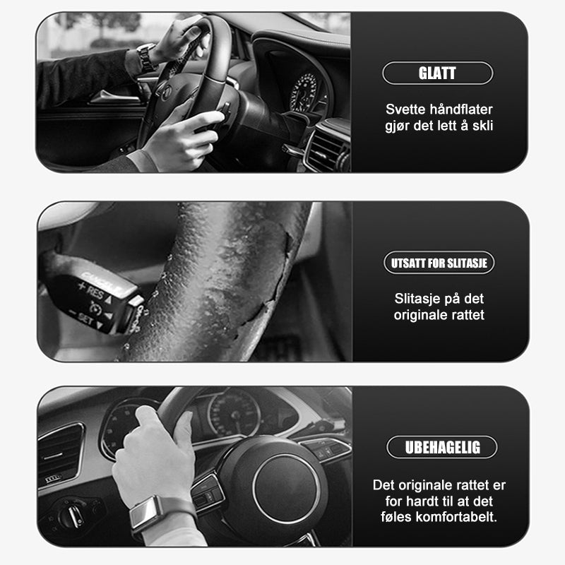 Anti-Skli Karbonfiber Bilratt/Anti-slip carbon fiber car steering wheel