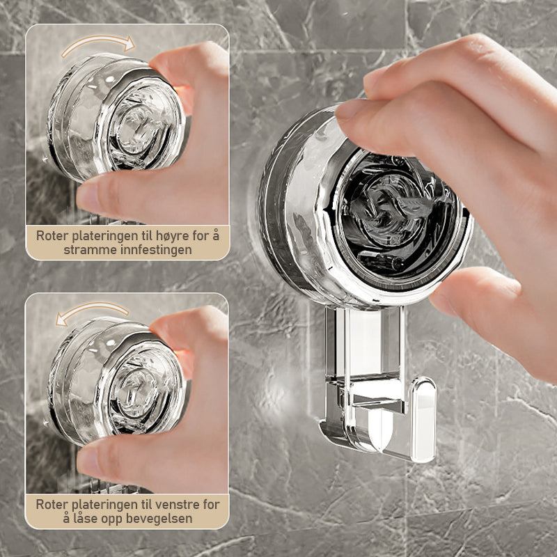 Husholdnings Sporløs Sugekoppkrok/No punching suction cup hook