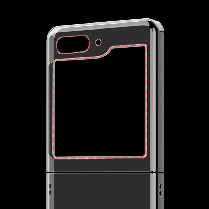 Folding Screen Clamshell Transparent Phone Case