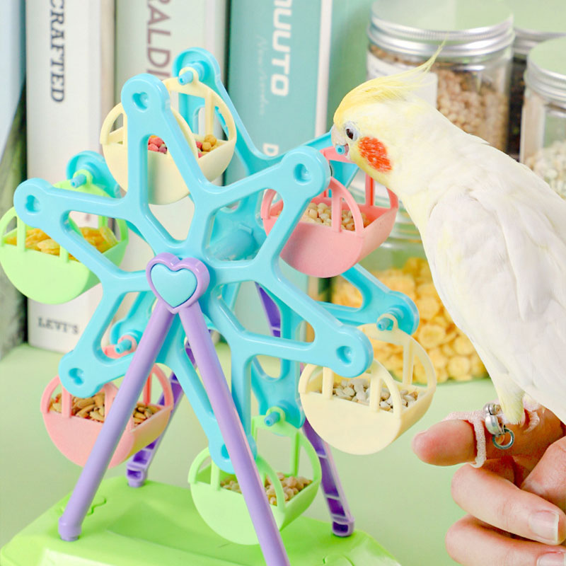Parrot Windmill Foraging Toy