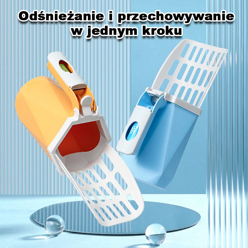Zintegrowana Łyżka Do Kuwety Dla Kota O Dużej Pojemności