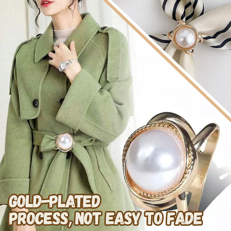 Multifunctional Camellia Knotted Buckle