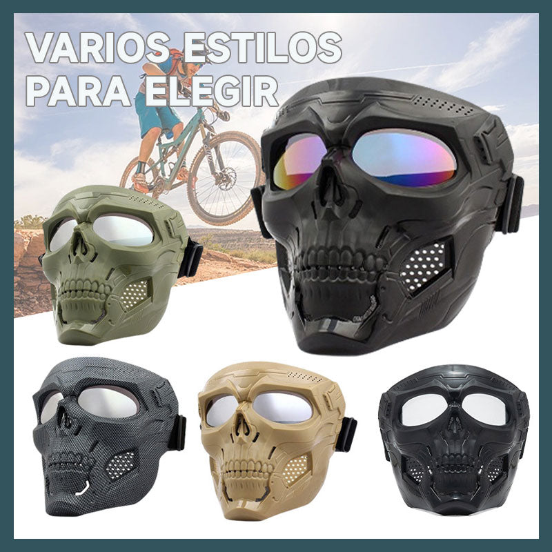 Gafas Para Casco De Moto/Skull horror helmet mask
