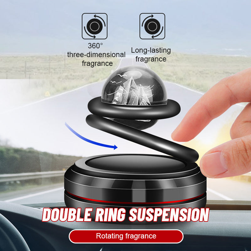 Suspended Solar Car Aromatherapy Ornaments