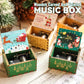 Wooden Carved and Painted Music Box 🎶