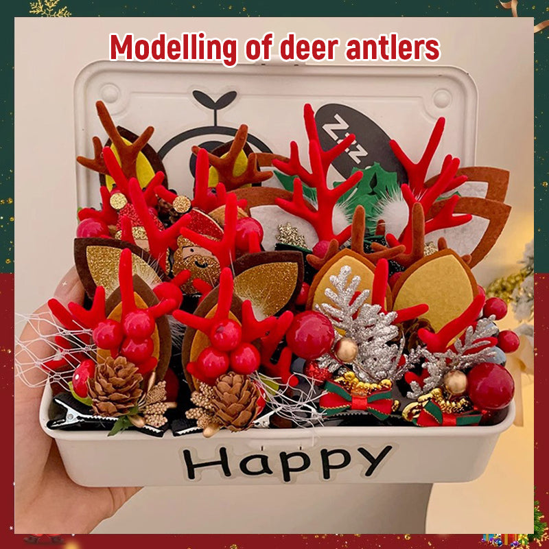 Christmas Antler Hair Clip