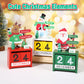 Christmas Calendar Countdown Ornaments