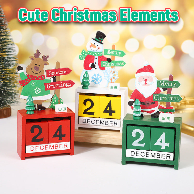 Christmas Calendar Countdown Ornaments