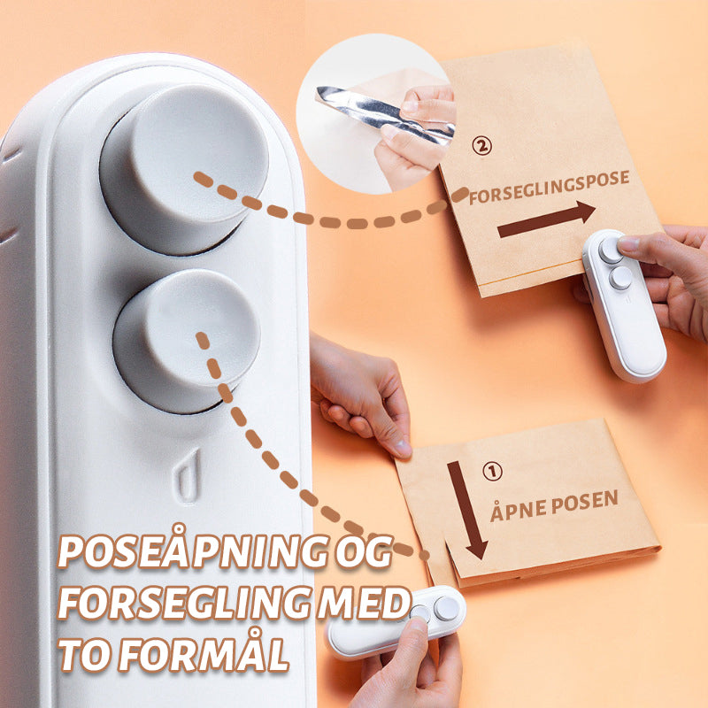 Mini Snack-Forseglingsmaskin/Mini Sealing Machine