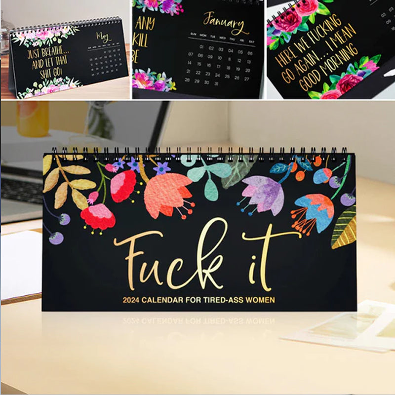 2024 Calendar For Tired-Ass Mom