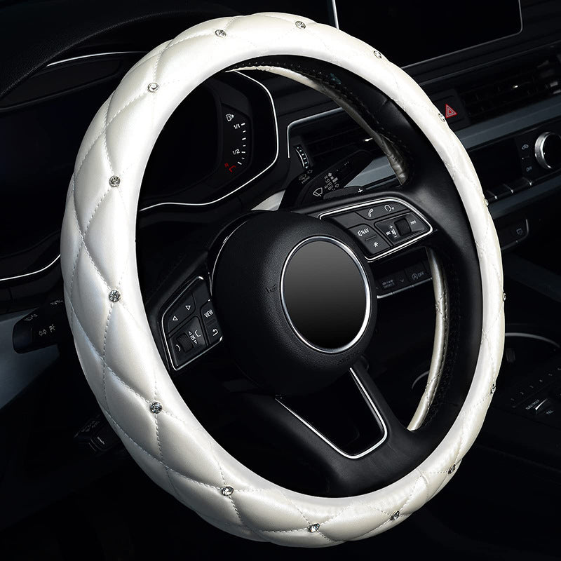 Diamond Car Steering Wheel Cover
