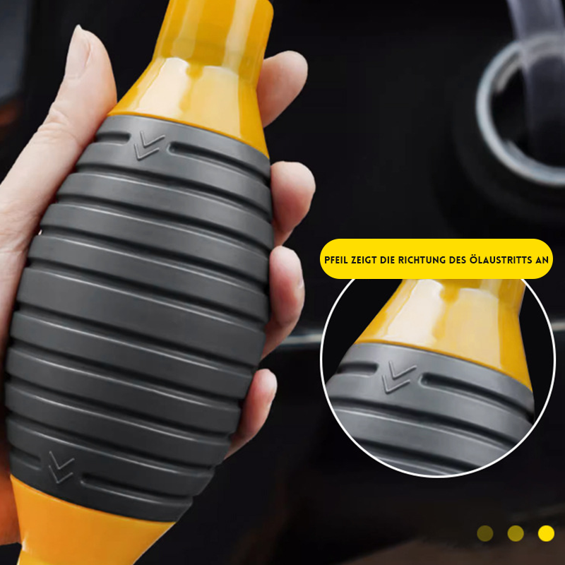 Manuelle Ölleitung für Kraftfahrzeuge