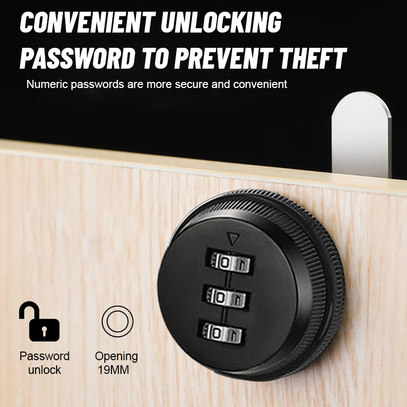 Password Turn Tongue Lock