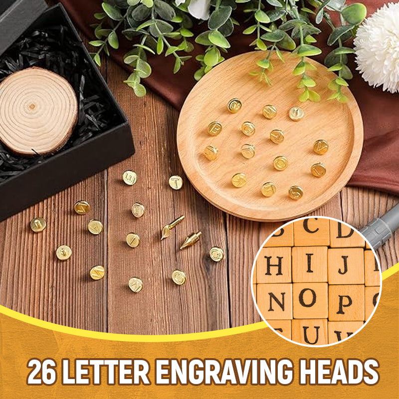 26-Letter Engraving Soldering Iron (28-Piece Set)