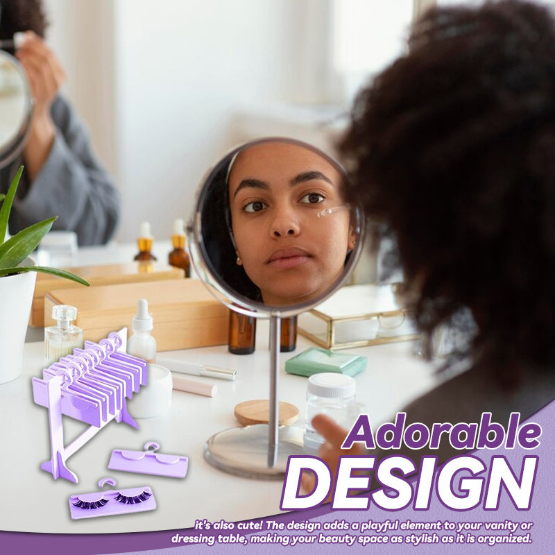 Eyelash Storage - Fun False Eyelash Display Stand (8 Hooks)