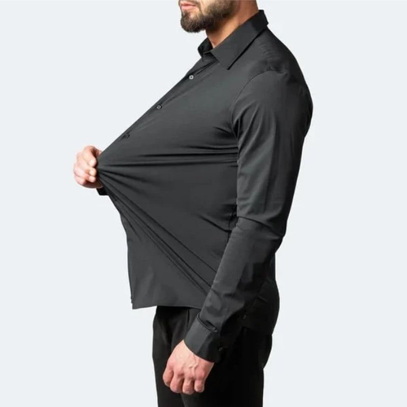 Herren-Stretchhemd/Men's stretch shirt